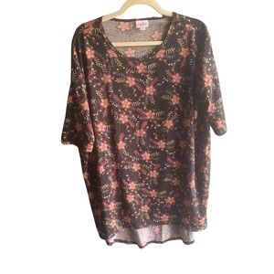 LulaRoe wonens floral top - size m